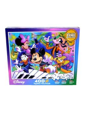Disney Characters 400 piece family puzzle Together Time Puzzles 2019, New